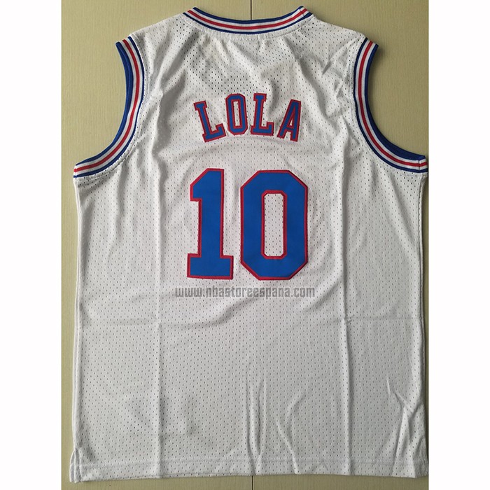Camiseta Tune Squad Lola Bunny NO 10 Blanco